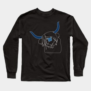 Highland Cow 2 INVERT Long Sleeve T-Shirt